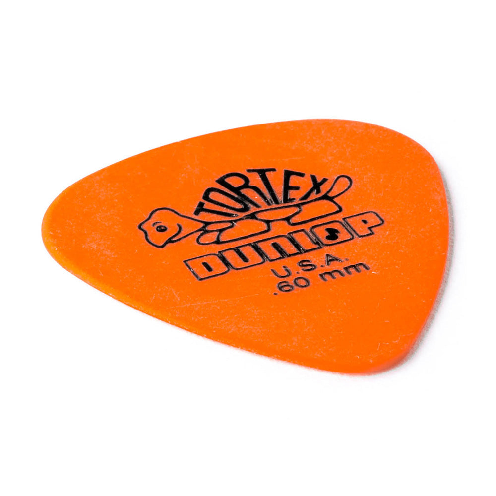 DunLop 418P60 Tortex Standard Pick .60mm-Guitar Accessories-Dunlop-Hermes Music